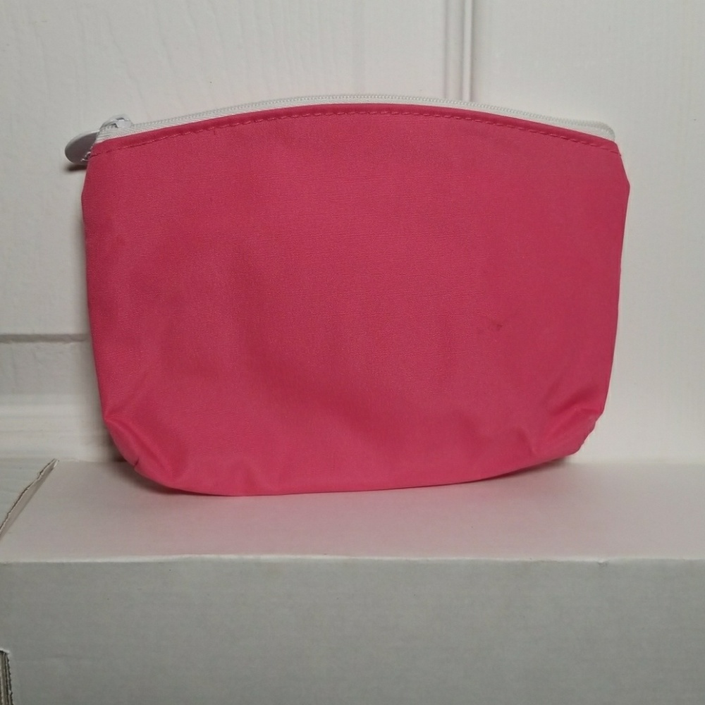 Pink ipsy cosmetics bag